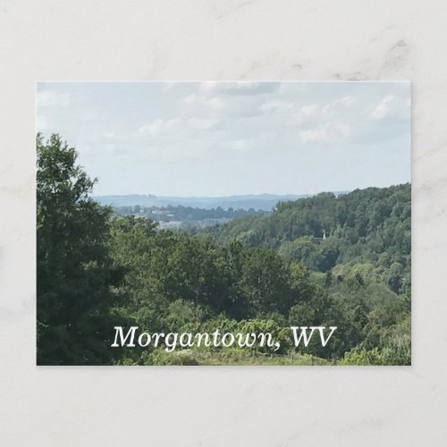 Morgantown WV Photo Mountains Postcards