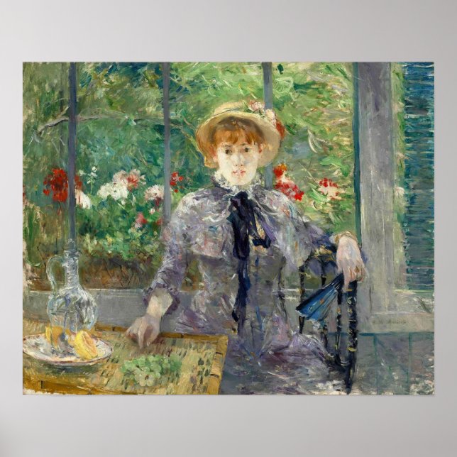 Morisot - After Luncheon 1881 Poster (Front)