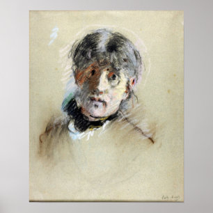 Morisot - Self Portrait 1885 Poster