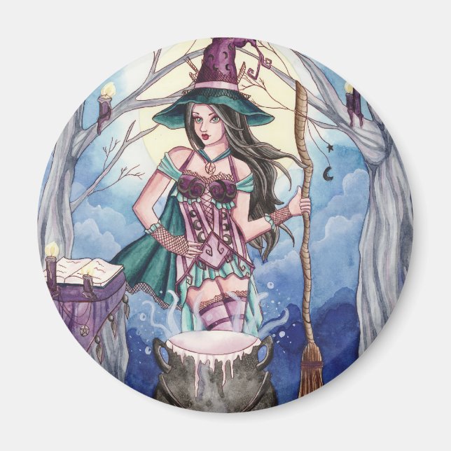 Morissa - Witch Magnet (Front)