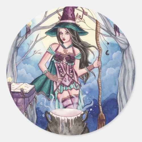Morissa _ Witch Sticker
