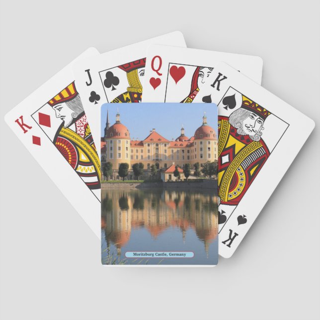 Moritzburg Castle, Germany Poker Cards (Back)