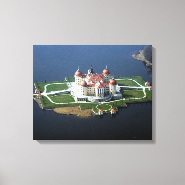 Moritzburg Castle Saxony Canvas Print (Front)