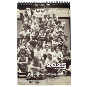 Morizen Föche Skateboard Photographs 2025 Calendar