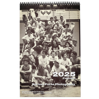 Morizen Föche Skateboard Photographs 2025 Calendar