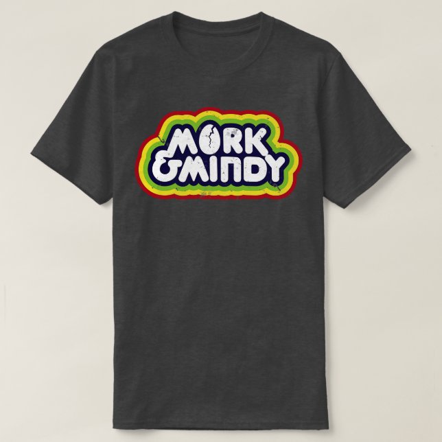 Mork Mindy 70s Show T-Shirt (Design Front)