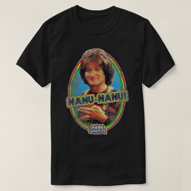 Mork & Mindy Nanu Nanu  T-Shirt (Design Front)