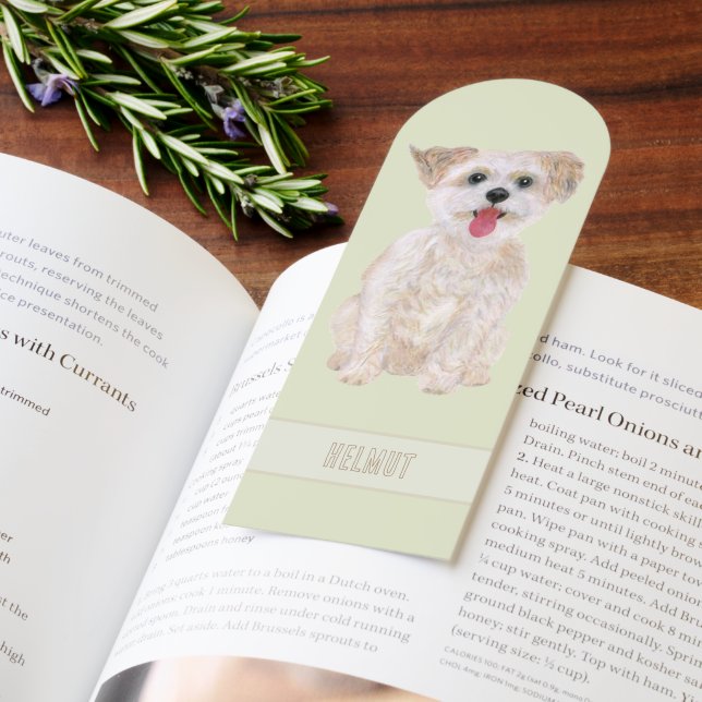 Morkie Bookmark (Book)
