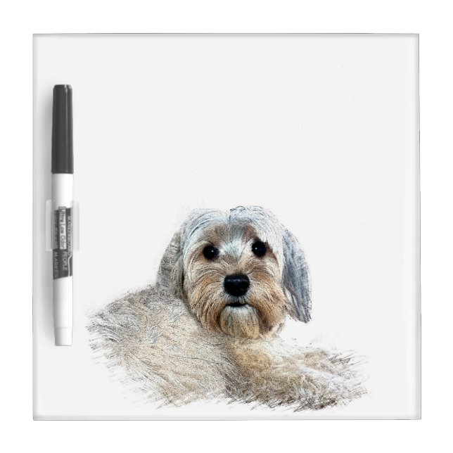 Morkie Dry Erase Board (Front)