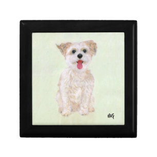 Morkie Gift Box With Text
