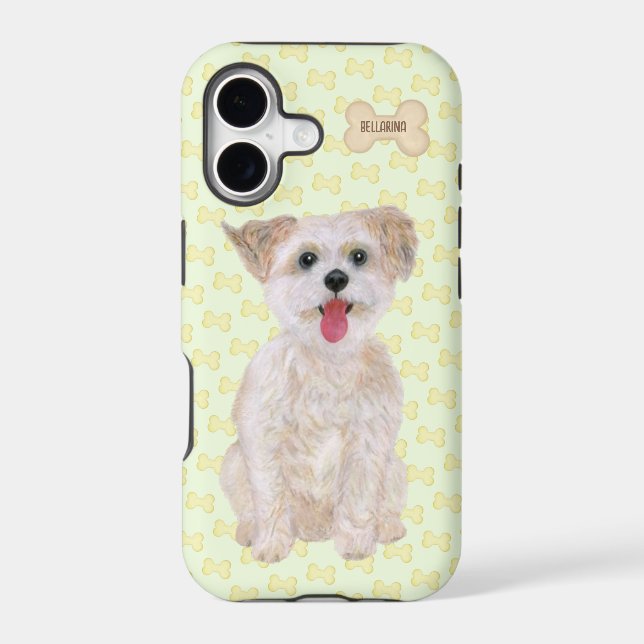 Morkie iPhone Case (Back)
