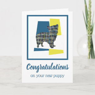 Morkie Puppy Dog Congratulations Greeting Card