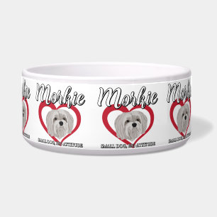 Morkie - Small Dog, Big Attitude - 3 Bowl