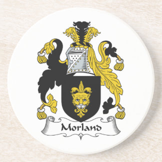 Morland Family Crest Drink Coaster