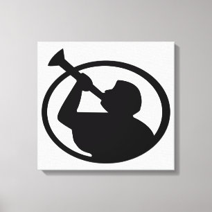 Mormon Angel Mormoni (Symbol of Mormonism) Canvas Print