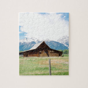 Mormon Barn Jigsaw Puzzle