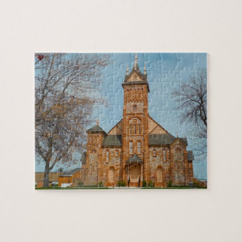 Mormon Church Idaho Jigsaw Puzzle