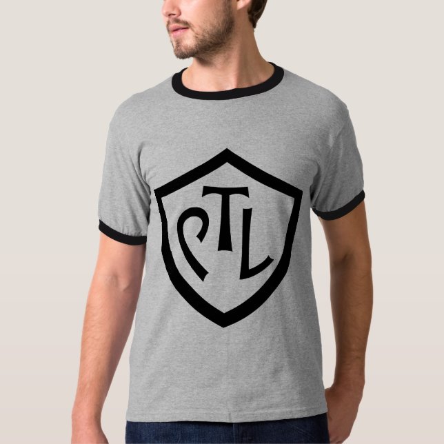 Mormon CTL Shield (Like CTR) T-Shirt (Front)