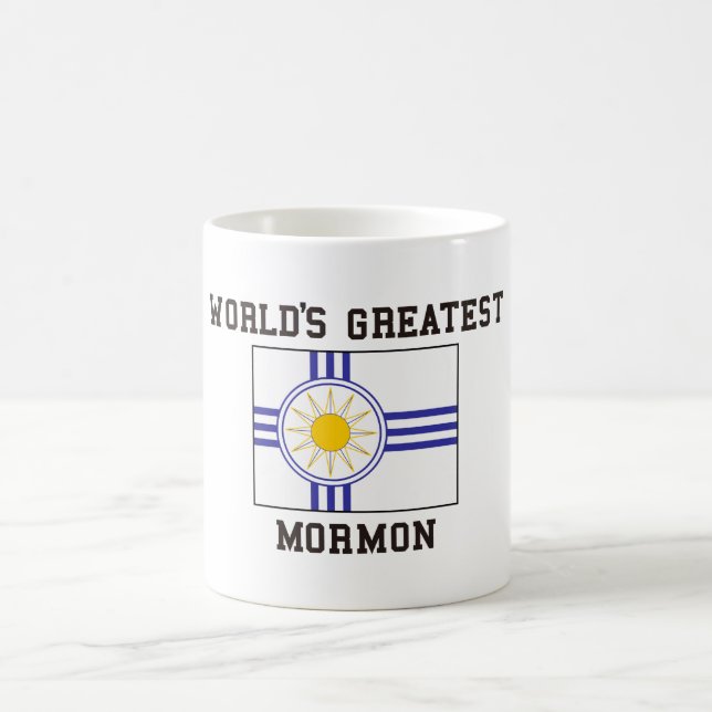 Mormon Flag Coffee Mug (Center)