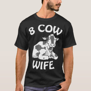 Mormon LDS Funny 8 Cow Wife Men Women T T-Shirt