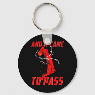Mormon Lds Missionary Sketll And It Came To P Keychain