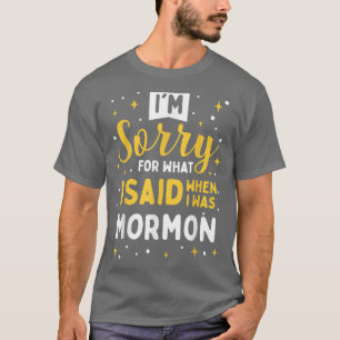 Mormon LDS Missionary  T-Shirt