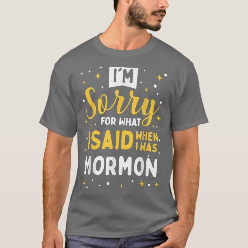 Mormon LDS Missionary  T_Shirt