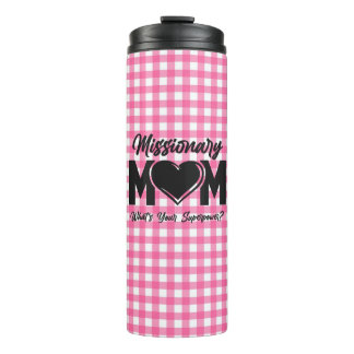 Mormon Missionary Mom Thermal Tumbler Drink Bottle