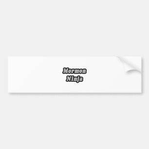 Mormon Ninja Bumper Sticker