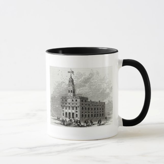 Mormon Temple at Salt Lake, 1854 Mug (Right)