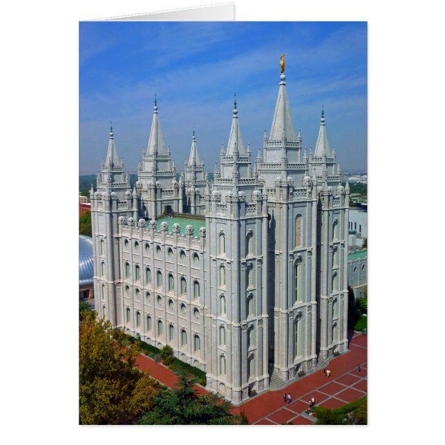 Mormon Temple Cards (Front)