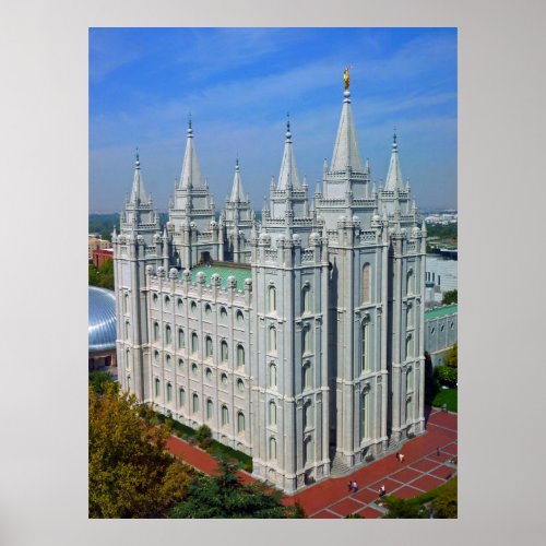 Mormon Temple Poster