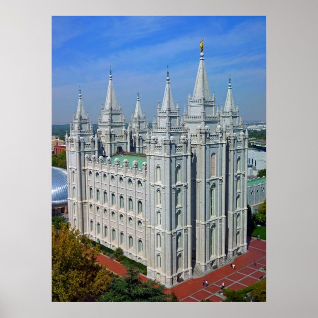Mormon Temple Poster (Front)