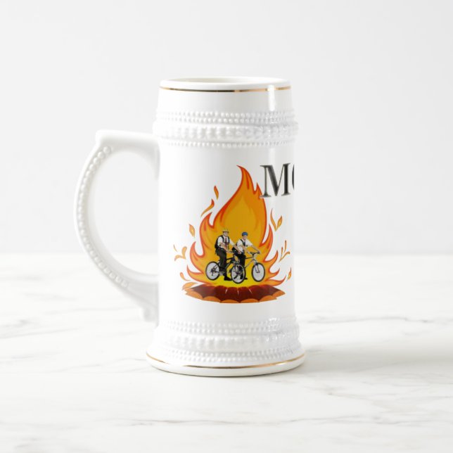 Mormons On Fire Mug (Left)