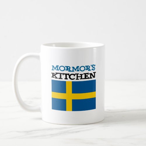 Mormors Kitchen Swedish Grandmother Coffee Mug