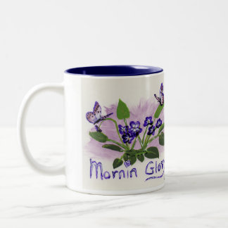 Mornin' Glory mug by JML Paint