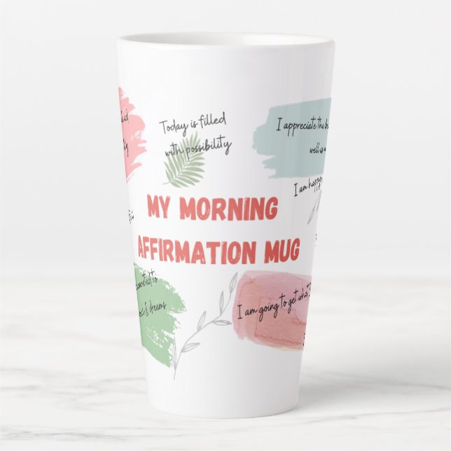 Morning Affirmations Mug (Front)