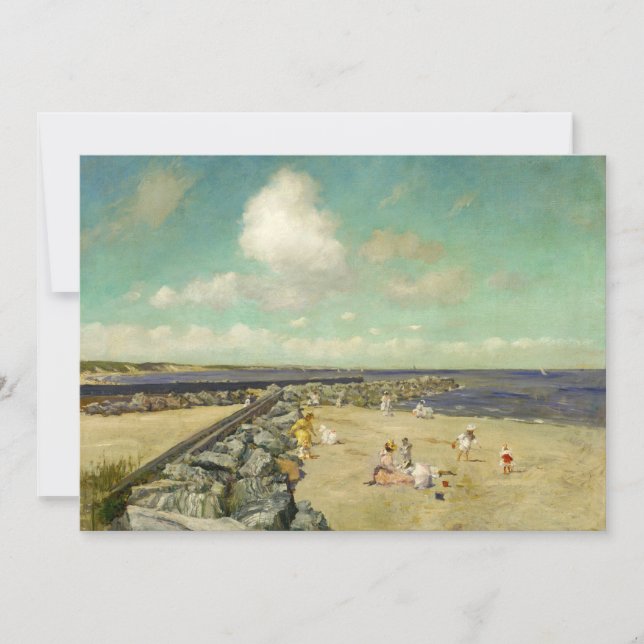 Morning at Breakwater | William Merritt Chase (Front)