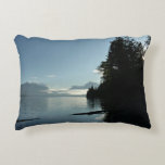 Morning at Lake McDonald in Glacier National Park Accent Pillow