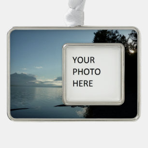 Morning at Lake McDonald in Glacier National Park Christmas Ornament