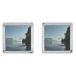 Morning at Lake McDonald in Glacier National Park Cufflinks