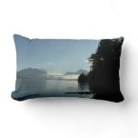 Morning at Lake McDonald in Glacier National Park Lumbar Pillow
