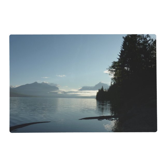 Morning at Lake McDonald in Glacier National Park Placemat (Front)