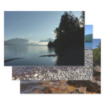 Morning at Lake McDonald in Glacier National Park Wrapping Paper Sheets