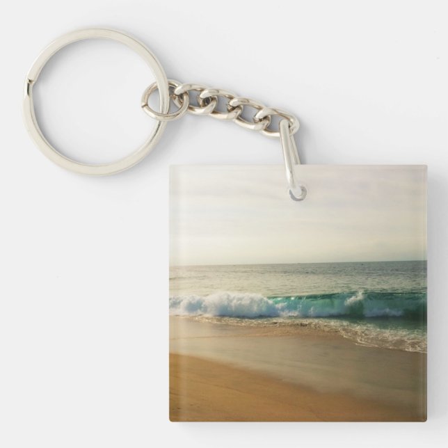 Morning at the Wedge, CA Keychain (Front)