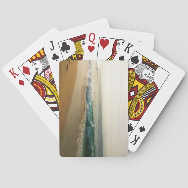 Morning at the Wedge, CA Poker Cards (Back)