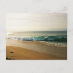 Morning at the Wedge, CA Postcard