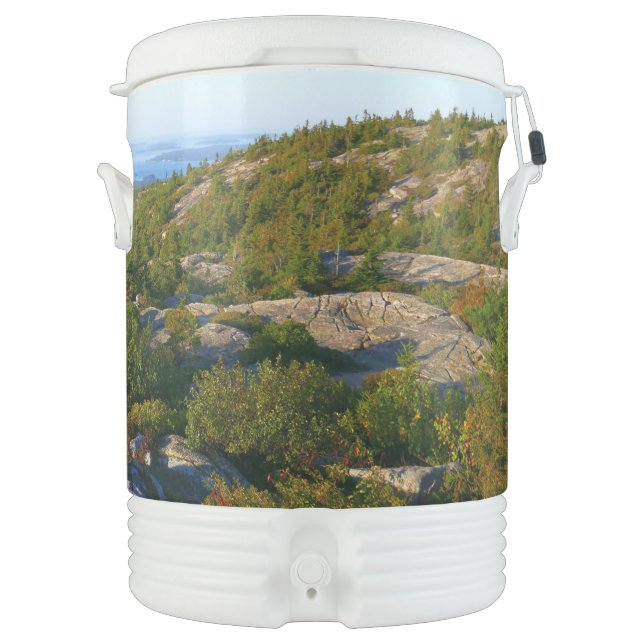 Morning atop Cadillac Mountain at Acadia Beverage Cooler (Front)