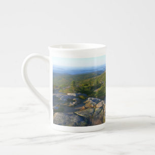 Morning atop Cadillac Mountain at Acadia Bone China Mug