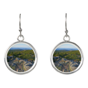 Morning atop Cadillac Mountain at Acadia Earrings
